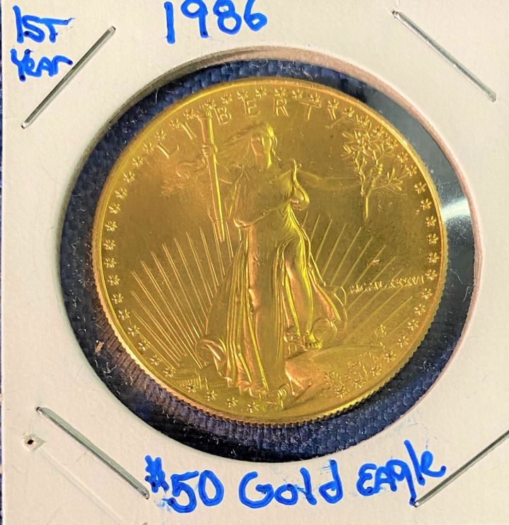 1986 50 Gold Coin Value